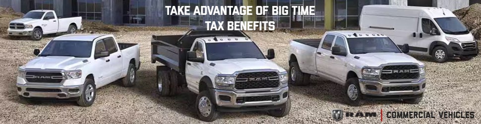 RAM Commercial Vehicle Tax Benefits